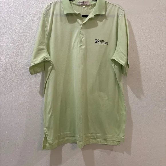 Fairway and Greene Mint green, large, Trillium golf shirt - Picture 4 of 6